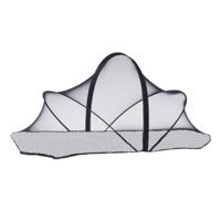 Magideal - Red Para Cubierta De Cuna De Bebé, Extraíble, Tienda De Campaña Para Cuna, Protectora, Plegable Portátil Para Cama De Viaje, Habitación De Guardería Negro M