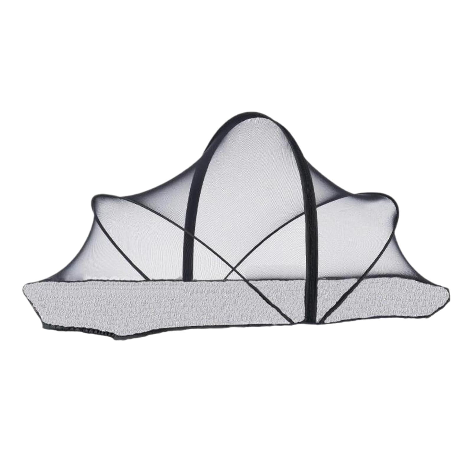 Magideal - Red Para Cubierta De Cuna De Bebé, Extraíble, Tienda De Campaña Para Cuna, Protectora, Plegable Portátil Para Cama De Viaje, Habitación De Guardería Negro M