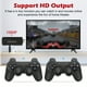 thumbnail image 2 of X2PLUS 3d Retro Video Game Console 2.4g Wireless Controller HD 4.3 System, TV Two-player Battle, Pps/psPSP/PS1/N64/NDS/NES/MAIN/FC/SFC Adult Children's Game Console, Game Console Gift, 2 of 3