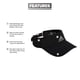 thumbnail image 2 of Visera adidas Superlite de ajuste ajustable Sport Performance, 2 of 7