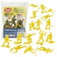 thumbnail image 1 of Toy Soldiers TimMee Plastic Army Men amarillo, 48 piezas, fabricado en EE. UU., 1 of 5