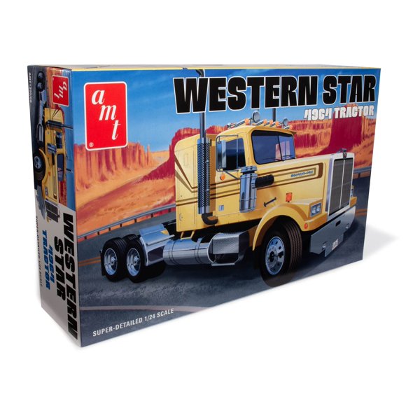 Kit de maqueta AMT Western Star 4964 Tractor escala 1:25 – 33 cm