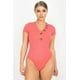 thumbnail image 1 of Body con Cuello en V y Botones, 1 of 9