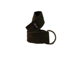 Prasm Clothing - Cinturón De Lona Prasm Con Anillo En D Unisex, Marrón Oscuro, 53 Cm De Longitud