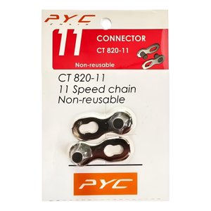 Eslabón Rápido Pyc Missing Link 11V Cadenas Shimano Sram Plateado