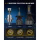 thumbnail image 3 of H4 Light Bulbs, 8X Ultra Brightness H4 Lights, 6500K Cool White, 3 of 3