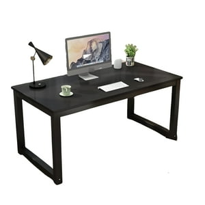 Crusec - Escritorio De Estudio Para Home Office 120X60X75 Negro/Negro