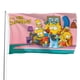 thumbnail image 1 of Los Simpson Bandera impresa con temática, regalo perfecto para fanáticos, amigos y familiares, y adecuada para actividades al aire libre e interiores, decoraciones de fiesta. 120*180CM, 1 of 6
