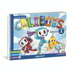 Editorial Caligrafix - Calibots Preschool N° 1 - Realidad Aumentada