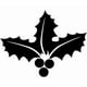 thumbnail image 1 of Decomural Festive Holly Christmas WS-18539, 1 of 2