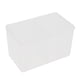 thumbnail image 2 of caja del organizador del almacenaje del cojín del maquillaje de la caja del tenedor de la bola del algodón de la rejilla del plástico 2, 2 of 2