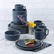thumbnail image 5 of Juego de vajilla de cocina Gibson Home Zuma, 16 piezas, azul cobalto, 5 of 6
