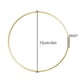 thumbnail image 1 of 1pc, Metal Rings, For Crafts Dream Catcher Rings Metal Hoops Macrame Ring, Golden Macrame And Dream Catcher Supplies, Centerpiece Table Decorations, Home Decor, Room Decor, Party Decor, Wedding Suppli, 1 of 3