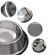 thumbnail image 3 of Plato Acero Inoxidable Antideslizante Mascotas Perro - Gato 27 CM, 3 of 3