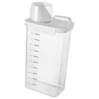 Bothyi - Tanque De Almacenamiento De Detergente Para Ropa Contenedor De Jabón Para Ropa Transparente Para Lavandería En El Hogar