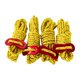 thumbnail image 1 of 4Pc 6.65ft Viaje Cuerda De Nailon Reflectante Tienda De Campa?a Cuerda De Línea Para Exterior Amarillo, 1 of 5