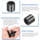 thumbnail image 3 of Uxcell 10 Pcs Espaciador de Aluminio, 3/8" Bore x 1/2" OD x 1/2" Longitud Espaciador Redondo Negro Separador Sin Rosca Bushing Acabado Simple Espaciadores de Metal, 3 of 6