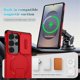 thumbnail image 3 of Funda para Samsung Galaxy S25 Ultra 5G 6.9" con Soporte Plegable Invisible, Carga Inalámbrica Magnética MagSafe, Carcasa Deslizante para Cámara, a Prueba de Golpes y Caídas, Funda Protectora Resisten, 3 of 10