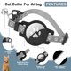 thumbnail image 3 of Collar impermeable para gatos de Unique Bargains para Airtag, collar reflectante con campana, collar de seguridad para gatos con soporte para Airtag, collar para gatos para Apple Air Tag gris, 3 of 7