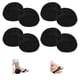 thumbnail image 1 of Almohadillas para pies JEVRKAPZ 4 pares color negro con estructura de panal, 1 of 6