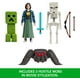 thumbnail image 2 of Set de juguetes Mattel Minecraft Story con 4 figuras de acción y 3 unidades, 2 of 3