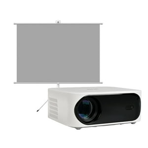 Proyector Portatil Smart Orion 12000Lm + Telón 60"" Levo Blanco