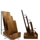 thumbnail image 2 of Soporte para libros 2Droids de 3 niveles sin plástico, madera de acacia, 2 of 4