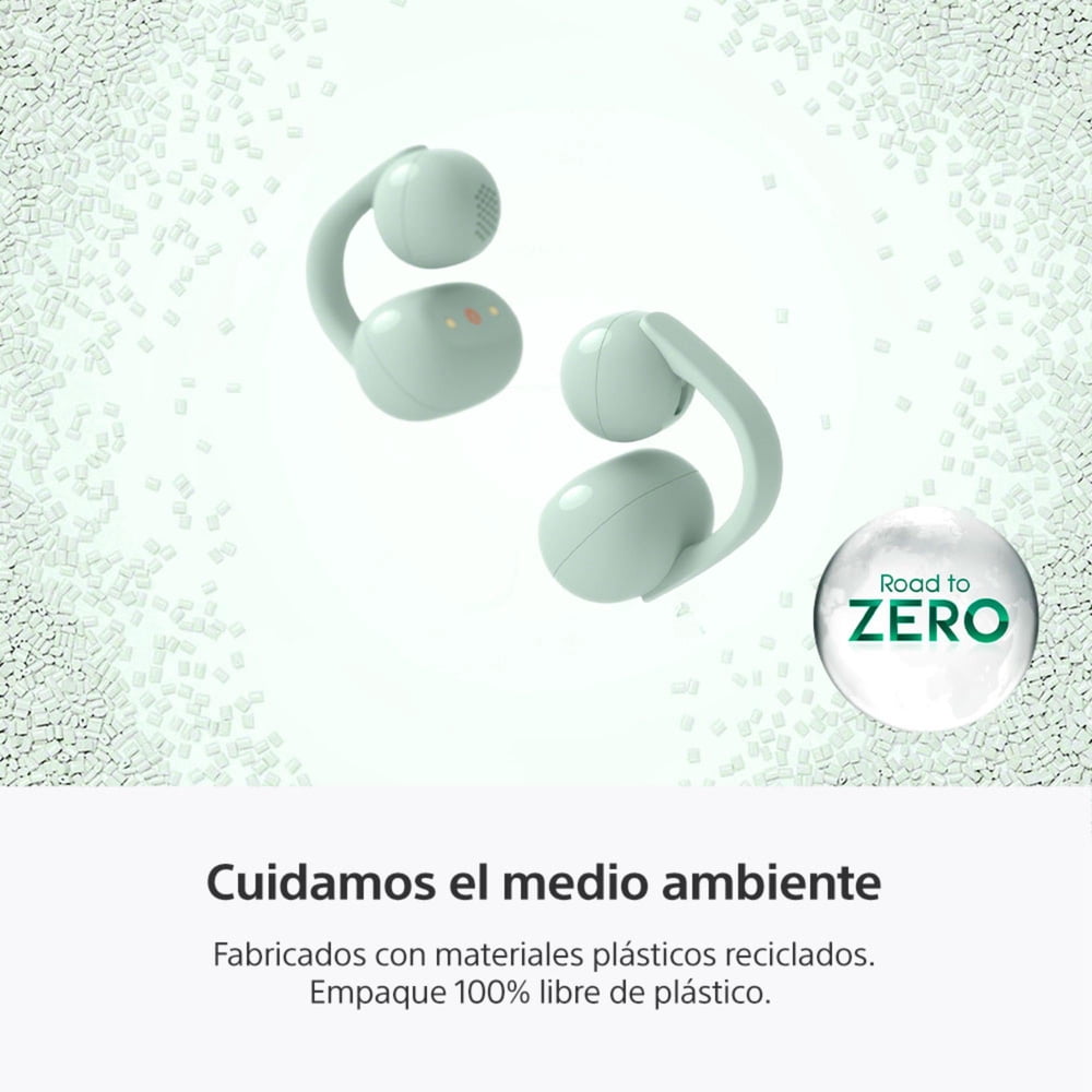 Sony LinkBuds Clip WF-LC900 Verde, foto 6