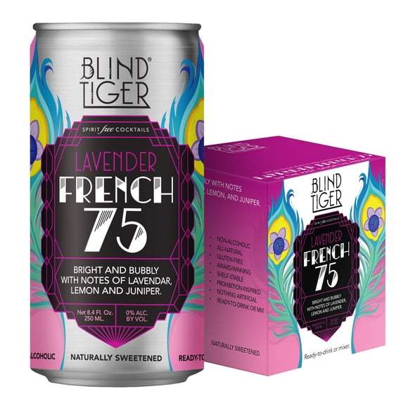 Paquete de 8 cócteles y mezcladores sin alcohol Blind Tiger Beverage