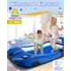 thumbnail image 4 of Cama inflable de viaje para niños pequeños CHERIMOR con parachoques de seguridad y bomba, 4 of 9