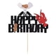 thumbnail image 3 of Fiesta temática Dxsdgetue con purpurina, langosta y océano de Cake Toppers, 3 of 8