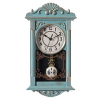 Reloj De Pared Estilo Reloj De Abuelo Vintage Clockswise 41 Cm Azul