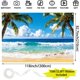 thumbnail image 2 of Fondo PURYOUNY 300x210 cm Fiesta Tropical de Playa Luau, 2 of 7