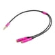 thumbnail image 1 of Splitter Adaptador Audio Auxiliar Macho A 2 X 3.5mm Hembra, 1 of 3