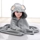 thumbnail image 5 of Make Bath Time Fun with Our Adorable Cartoon Hooded Baby Bath Towel - Perfect for Newborns!, 5 of 5