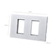 thumbnail image 3 of Pack 20 Placas Doble con Soporte Metálico - Plata, 3 of 3