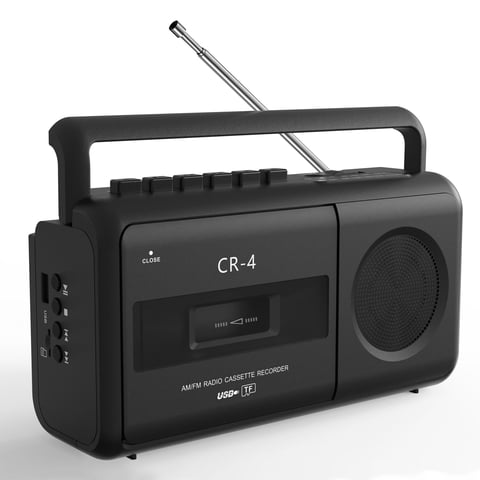 Grabadora Con Reproductor De Casetes Kuephom Portable Boombox