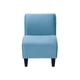 thumbnail image 2 of Poltrona Soft Felpa Azul Petroleo, 2 of 6