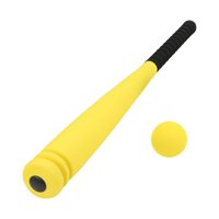 Ioensy - Bate De Béisbol Y Pelota Juegos Divertidos Para Niños Bate Para Niños Para Adolescentes Adultos Amarillo