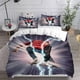 thumbnail image 4 of Back to the Future Bedding Set Duvet Cover Quilt Cover Pillowcase Gift3-Piece Bedding Set (1 Duvet Cover + 2 Pillow Shams), 4 of 5