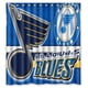 thumbnail image 1 of Cortina de ducha St. Louis Blues, juego de cortina de baño con ganchos, tamaño 66 x 72 pulgadas, 1 of 3