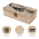thumbnail image 3 of Motocross Sucio Caja Organizadora de Madera Rústica - Caja Decorativa Multifuncional para Escritorio, Hogar, Oficina, Joyas y Manualidades, 3 of 6