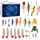 thumbnail image 2 of Calendario de Adviento de Pesca para Navidad - Cuenta regresiva de 24 días para pesca con señuelos para adultos, hombres y adolescentes - Regalo sorpresa de Navidad 2023, 2 of 6