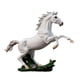 thumbnail image 2 of Caballo De Pie Estatua Escultura Decorativa Regalo De Inauguración De La Casa Artesanía Estatuilla Blanco, 2 of 3
