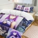 thumbnail image 1 of Akame Ga KILL Anime Home Bed 3-piece Set Classic Japanese Anime Polyester Wash Student Dormitory Set, 1 of 5