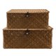 thumbnail image 1 of 2 Uds./tama?os Caja De Almacenamiento Hecha A Mano Joyería Juguete Lavandería Organizador Contenedor, 1 of 5
