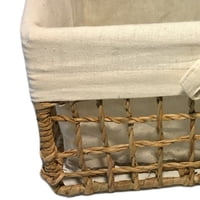 Decogreen - Canasto Rectangular Budha 30X20X14 Cm