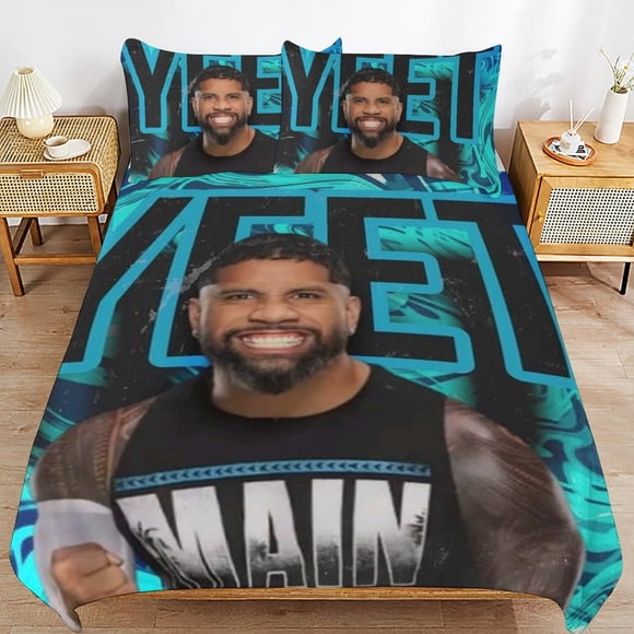 WWE Machine Washable Easy Zip Soft Bedding Support Consistent Layer Duvet Cover Sets Choice
