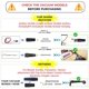thumbnail image 4 of Kit de Adaptador para Manguera de Aspiradora - Adaptadores de Fijación de Aspiradora Compatibles con la Mayoría de Aspiradoras - Adaptador de Manguera para Piscina Conector de 1-1/4" O 1-1/2" - Co..., 4 of 9