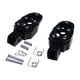 thumbnail image 2 of Pedales Para Reposapiés De Motocicleta, Duraderos, Antideslizantes, De Aleación De Aluminio, Para Bicicleta Negra, 2 of 5